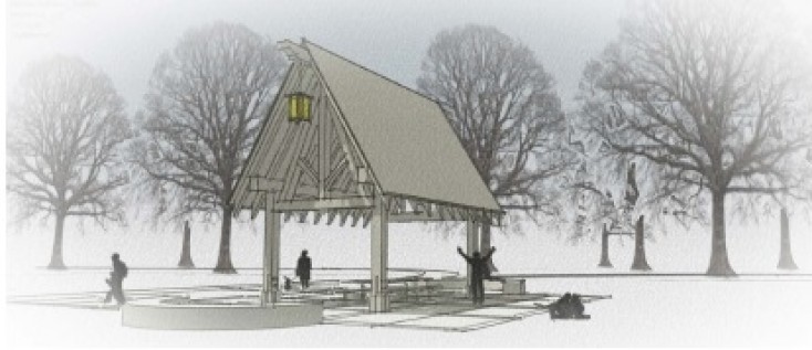 Timber Framed Picnic Pavilion coming to Beltrami Park